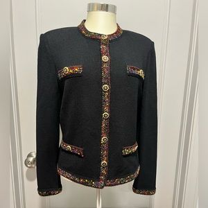 St. John Tweed Knit Jacket